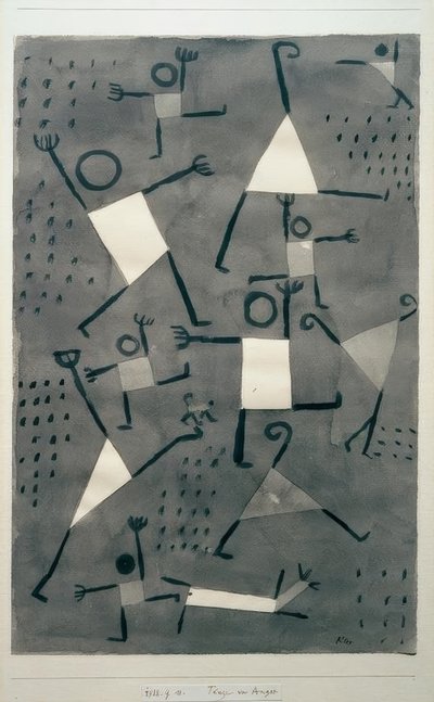 Dances Before Fear by Paul Klee